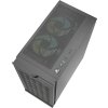 Počítačová skříň Darkflash DK361 + 4 ventilátory (černá)