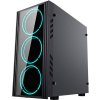 Počítačová skriňa Aigo Black Technology Mini Micro-ATX (čierna)