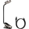 Baseus (DGRAD-0G) Comfort Reading Mini Clip Lamp - tmavě šedá