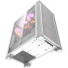 Počítačová skriňa Darkflash DRX70 MESH + 4 ventilátory RGB (biela)