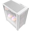 Počítačová skriňa Darkflash DRX70 MESH + 4 ventilátory RGB (biela)