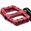 Pedály na kolo, platforma, nylon Rockbros 2017-12CRD (červené)