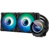 Vodní chlazení Darkflash DX240 V2.6 ARGB PC 2x 120x120 (černá)