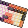 Mechanická klávesnice Royal Kludge RK100 RGB, hnědý spínač (černo-oranžový) anglická