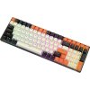 Mechanická klávesnice Royal Kludge RK100 RGB, hnědý spínač (černo-oranžový) anglická