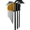 Extra dlhá sada šesťhranných kľúčov Deli Tools EDL232309H, 1,5-10 mm, 9 ks