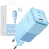 GaN 67W sieťová nabíjačka Mcdodo CH-1503 2x USB-C, USB-A (modrá)