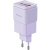 GaN 67W sieťová nabíjačka Mcdodo CH-1502 2x USB-C, USB-A (fialová)