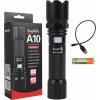 Svítilna Superfire A10 – 550 lm, USB, 100–200 m, 5 režimů