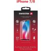 SKLO SWISSTEN FULL GLUE, COLOR FRAME, CASE FRIENDLY PRO APPLE IPHONE 7/8 ČERNÉ