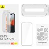 Zafírové tvrdené sklo s inštalačnou sadou Baseus 0,3 mm pre iPhone 15 Pro Max