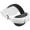 Komfortní popruh na hlavu s baterií 6400mAh Kiwi Design Q31-2.2U pro Meta Quest 3 White