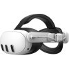 Jednobodový popruh na hlavu s batériou 6400mAh Kiwi Design Q31-SPCU pre Meta Quest 3 White