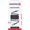 SWISSTEN MAGNETICKÝ DÁTOVÝ KÁBEL SAMONAVÍJACÍ USB-C / USB-C 1 M