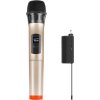 Bezdrátový dynamický mikrofon UHF PULUZ PU628J 3,5 mm (zlatý)