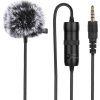 Mikrofon s klipem PULUZ 3,5 mm Jack 6 m