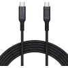 Kábel USB-C na USB-C Aukey CB-MCC101, 100W, 1m (čierny)