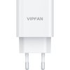 Nástěnná nabíječka VFAN E04, USB-C, 20W, QC 3.0 + kabel Lightning (bílá)