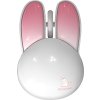 Bezdrôtová myš MOFII + Bluetooth Rabbit M6DM (bielo-ružová)