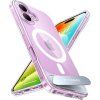 Pouzdro Torras Pstand Series pro iPhone 16 Plus (průhledné)