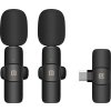 Bezdrôtový mikrofón Puluz PU3151B Lavalier typ C