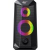 Počítačové reproduktory HAVIT SK202 2.0 RGB (čierne)