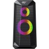 Počítačové reproduktory HAVIT SK202 2.0 RGB (čierne)