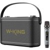 Bezdrôtový reproduktor Bluetooth W-KING H10 S 80W + mikrofón (čierny)