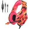 Herné slúchadlá ONIKUMA K1-B (červená)