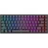 Bezdrátová mechanická klávesnice Royal Kludge RK84 RGB, červené spínače (černá) anglická