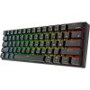 Mechanická klávesnice Royal Kludge RK61 RGB, červené spínače (černá) anglická