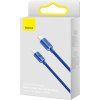 Baseus CAJY000703 Crystal Shine Series Datový Kabel USB-C - USB-C 100W 2m Blue