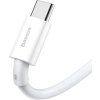 Baseus Superior Series Fast Charging Datový Kabel USB-A - USB-C 66W 2m White