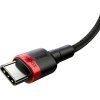 Baseus Cafule Flash Charging Datový Kabel USB-C - USB-C 100W 2m Red/Black