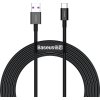 Kabel USB na USB-C řady Superior, 66W, 2m (černý)