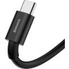 Kabel USB na USB-C řady Superior, 66W, 2m (černý)