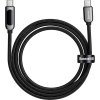 Kábel USB-C na displeji USB-C Baseus, 100 W, 2 m (čierny)