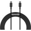Baseus CATYS-C01 Superior Fast Charging Datový Kabel USB-C - USB-C 100W 2m Black