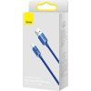 Baseus CAJY000503 Crystal Shine Series Datový Kabel USB - USB-C 100W 2m Blue