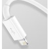 Baseus CAMLTYS-02 Superior Fast Charging Datový Kabel 3v1 USB-C, Lightning, MicroUSB 1.5m White