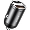 Baseus Tiny Star Mini Quick Charge Autonabíječka USB port 30W šedý