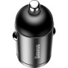 Baseus Tiny Star Mini Quick Charge Autonabíječka USB port 30W šedý