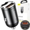 Baseus Tiny Star Mini Quick Charge Autonabíječka USB port 30W šedý