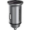 Nabíjačka do auta 2x USB Vention FFEH0 30W sivá