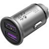 Nabíjačka do auta 2x USB Vention FFEH0 30W sivá