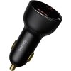 Nabíječka do auta Baseus Superme, USB, USB-C, 100W (černá)