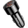 Baseus Magic Series Nabíječka do Auta USB-A/USB-A 45W Black