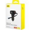 Nabíjačka do auta Baseus Enjoyment Pro s káblom lightning + USB-C, 55 W (čierna)