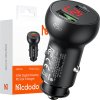 Nabíjačka do auta Mcdodo CC-7030, USB + USB-C, s displejom, 45 W (čierna)