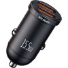 Mcdodo CC-2950 nabíjačka do auta, 2x USB, 15,5 W (čierna)